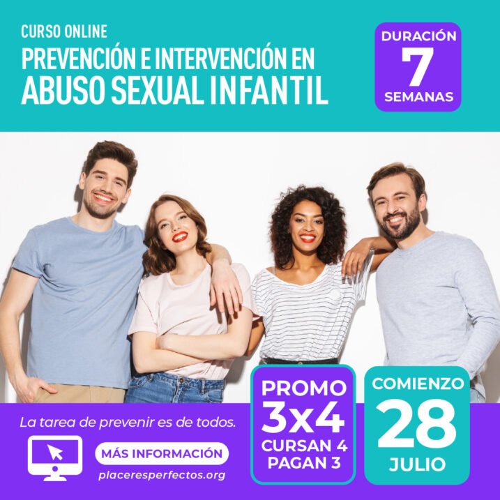 Curso de Prevención e Intervención en Abuso Sexual Infantil 4x3